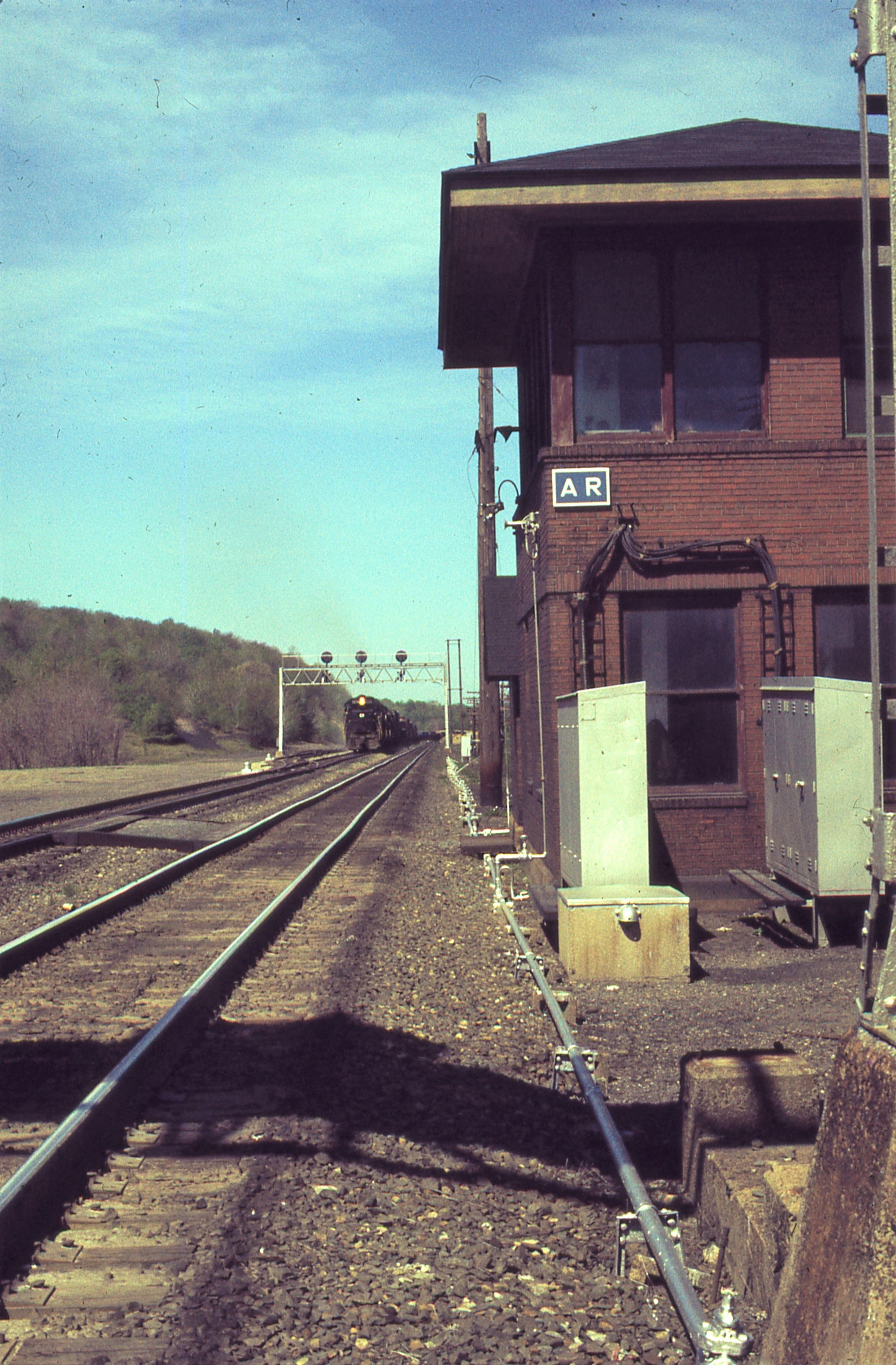 CR AR Tower, Cressons, PA Conrail Photo Archive